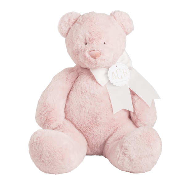 Large Blue Monogram Me Bear Plush Pal | Soft Cuddly Plush Toy