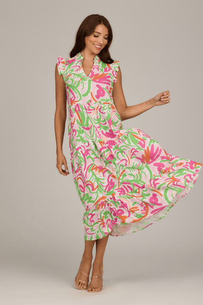 adair maxi dress Petal and Pup Women's Adair Off Shoulder Maxi Dress