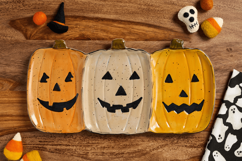 Mud Pie Pumpkin Platter