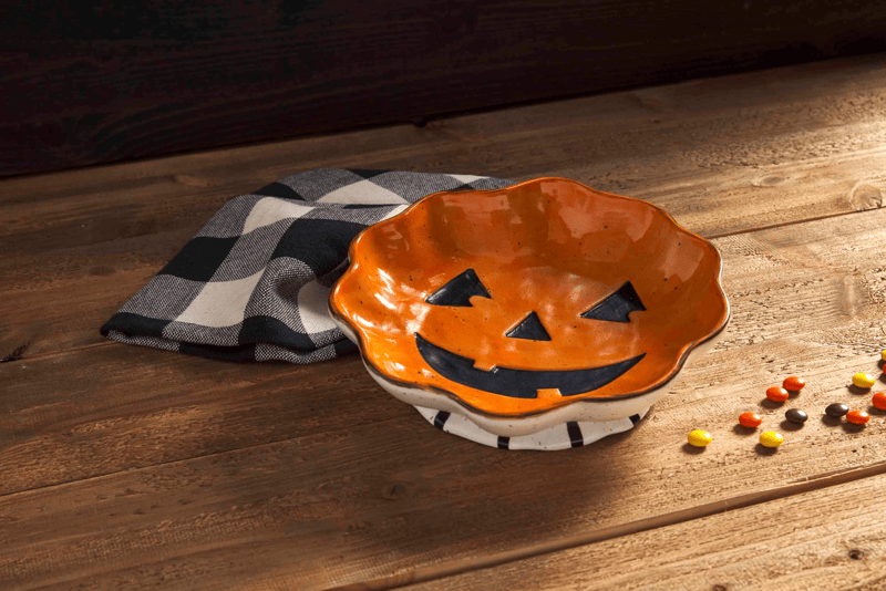 Pumpkin Candy Bowl | Mud Pie