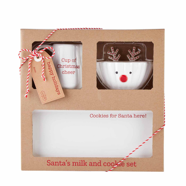 Mud pie cookies and deals milk for santa set