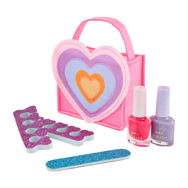 Toysical Girls Nail Art Polish Sets for Kids or Tweens - Non Toxic Gift Set  - Walmart.com