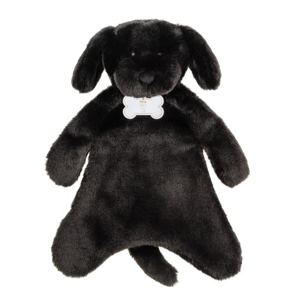 Black Lab Plush Woobie | Cuddly Companion for Comfort | Mud Pie