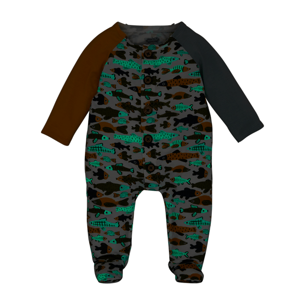 Fish Printed Baby Sleeper