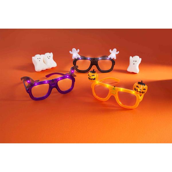 Light Up Ghost Halloween Glasses Mud Pie