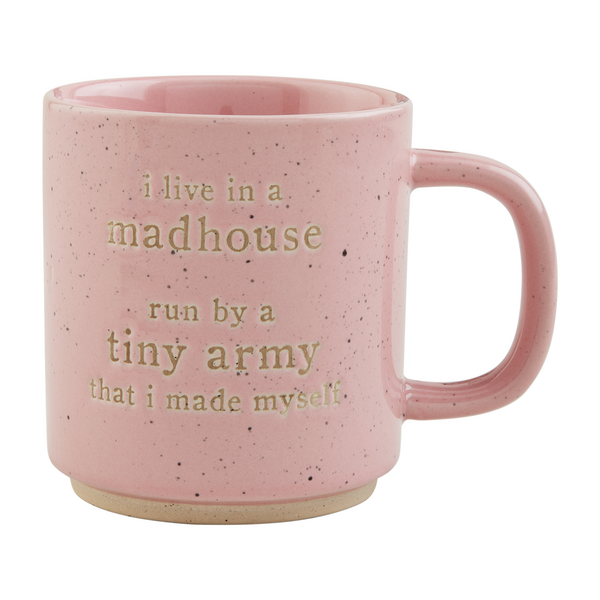 Pink Funny Mom Mug
