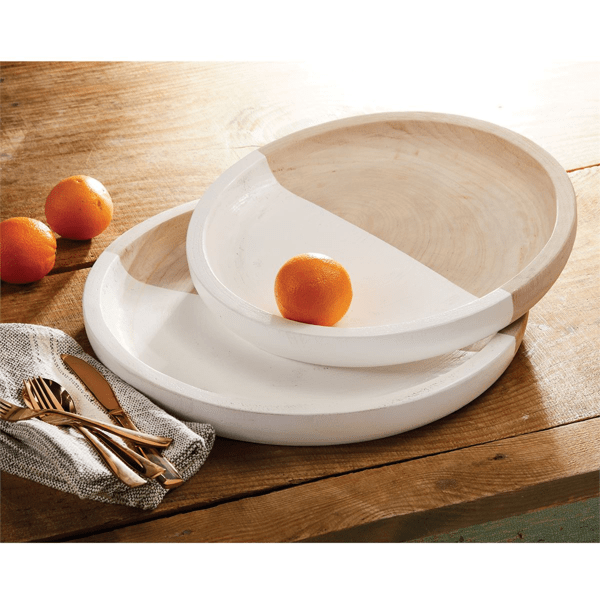Paulownia Wood Tray Set Mud Pie